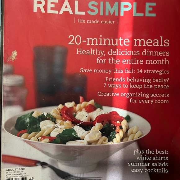 Collection of Real Simple magazines. Lot of 9. Fair condition. - Picture 7 of 13